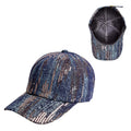 Arria Adjustable Satin Lined Studded Baseball Cap Elevated 1