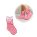 Arria Slouch Socks for Kids (13C?3Y) ? Extra-Soft, Breathable Rose