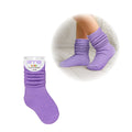 Arria Slouch Socks for Kids (3Y-5Y) ? Extra-Soft, Breathable Lilac