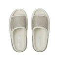 Arria Rhinestone Glitter Cloud Slippers ? Open Toe Slides for Women & Men White / XL