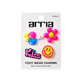 Arria Footwear Charms - Customize Clogs with Style (16 Sets Available) Cute / #1 Cute Smile