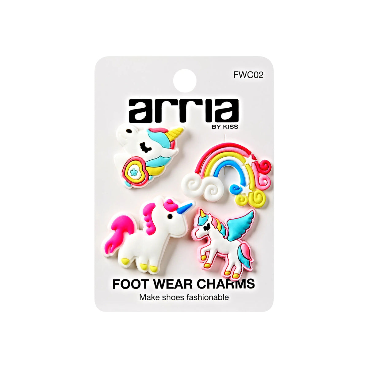 Arria Footwear Charms - Customize Clogs with Style (16 Sets Available) Cute / #2 Cute Unicorn