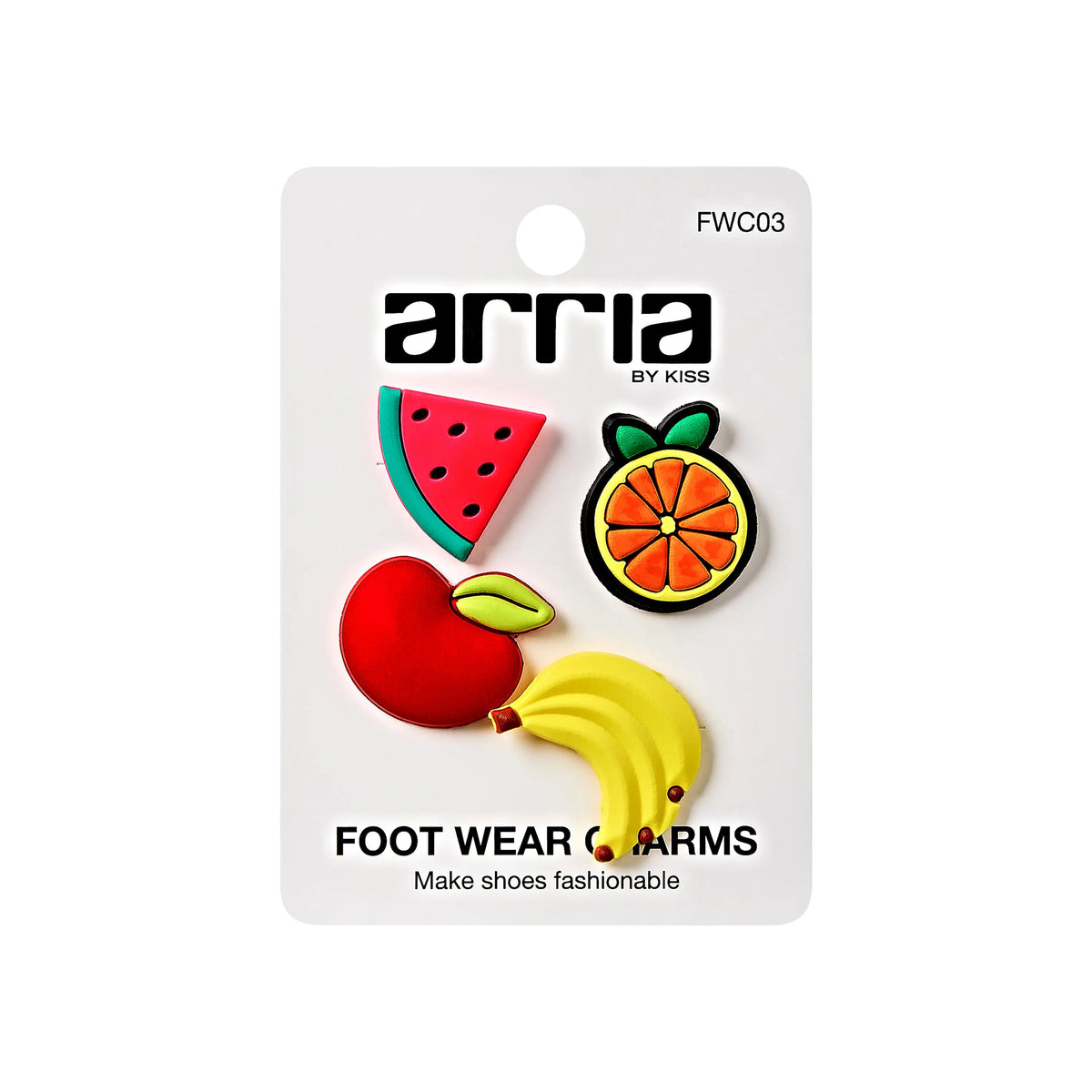 Arria Footwear Charms - Customize Clogs with Style (16 Sets Available) Cute / #3 Cute Fruits