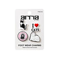 Arria Footwear Charms - Customize Clogs with Style (16 Sets Available) Cute / #4 Cute Cats