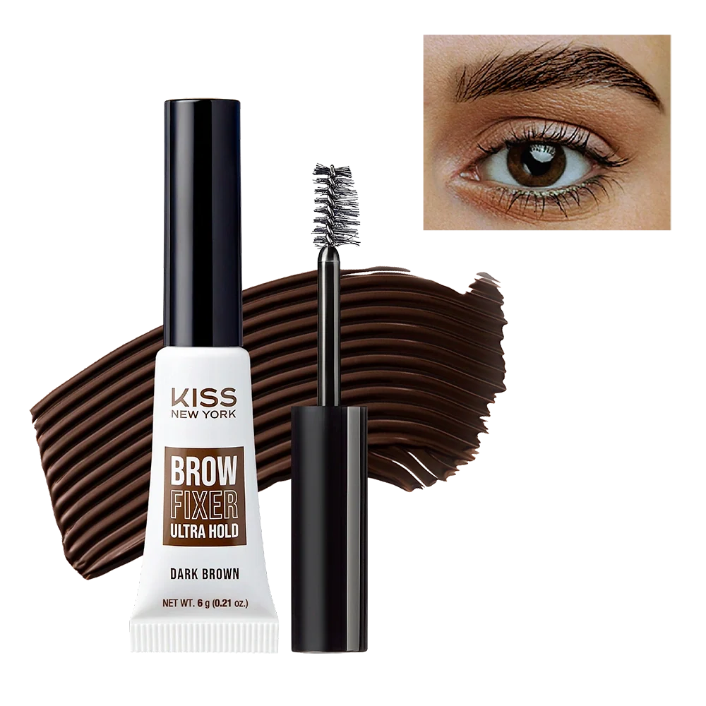 Kiss New York All-Day Extreme Hold Brow Fixer Dark Brown