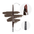 Kiss New York Line & Fill Brow Pencil Deep Dark Brown