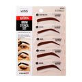 Kiss New York Natural Brow Stencil Set Natural
