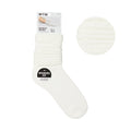 ARRIA Extra Long Soft Cotton Trendy Slouch Socks ? Classic Everyday Neutrals, 80s Retro Heavy Scrunch White / 9-11